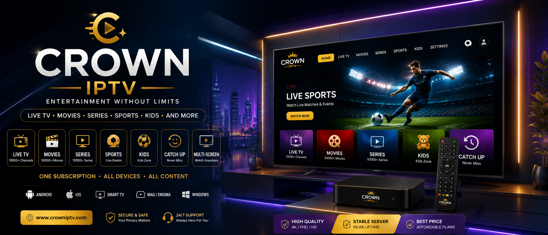 Crown IPTV